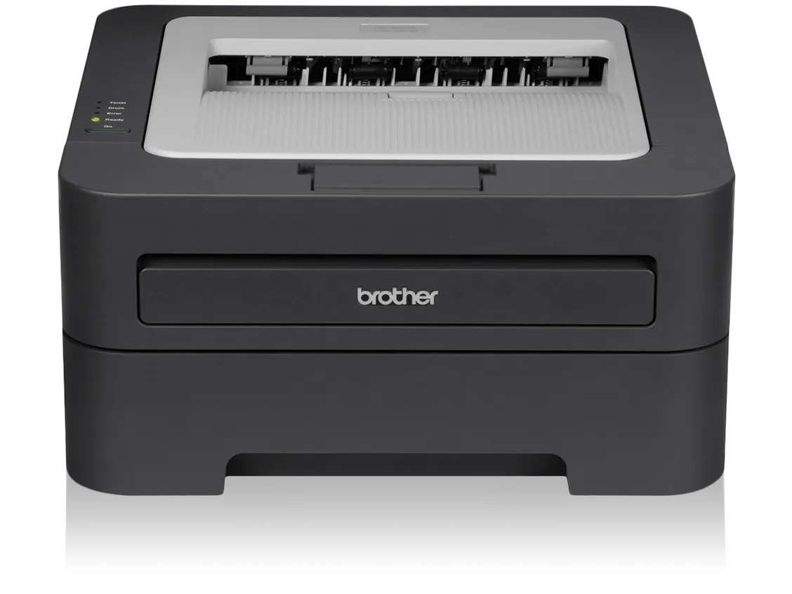 Brother HL-2230 compact monochrome laser printer with paper output tray
