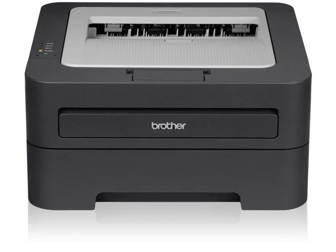 Brother HL-2230 compact monochrome laser printer with paper output tray