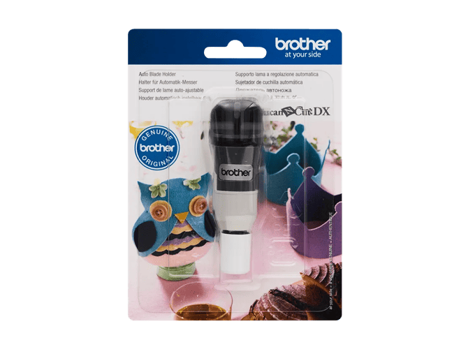Brother auto blade holder for ScanNCut DX cutting machine in retail packaging