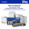 Brother Genuine TN635XLBK High Yield Black Toner Cartridge, Black, small