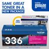 Brother Genuine TN336M High-yield Magenta Toner Cartridge, Magenta, small