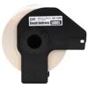 Brother DK-1209 small address label roll on black cartridge spool