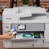 Brother MFC-J6955DW all-in-one color inkjet printer with wireless connectivity and touchscreen