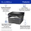 Brother RHLL2465DW Compact Monochrome Laser Multi-Function Printer with Duplex Printing, Refurbished, , small