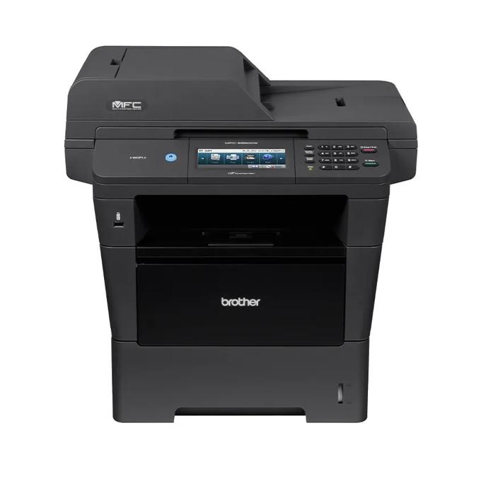 Brother MFC-8950dw all-in-one monochrome laser printer with wireless connectivity and touchscreen