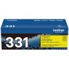 Brother Genuine TN331Y Standard-yield Yellow Toner Cartridge, Yellow, small