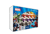 Brother Marvel embroidery thread set with 15 spools in vibrant superhero-themed colors
