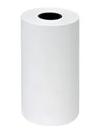 Brother white thermal receipt paper roll on white background