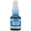 Botella de tinta cian Brother BT5001C con dispensador de bomba para impresoras de tanque