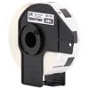 Brother DK-1221 square paper label roll in black cartridge holder