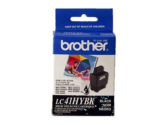 Brother LC41HYBK high-yield black ink cartridge box