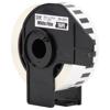Brother DK-2211 continuous white film label tape roll in black cartridge