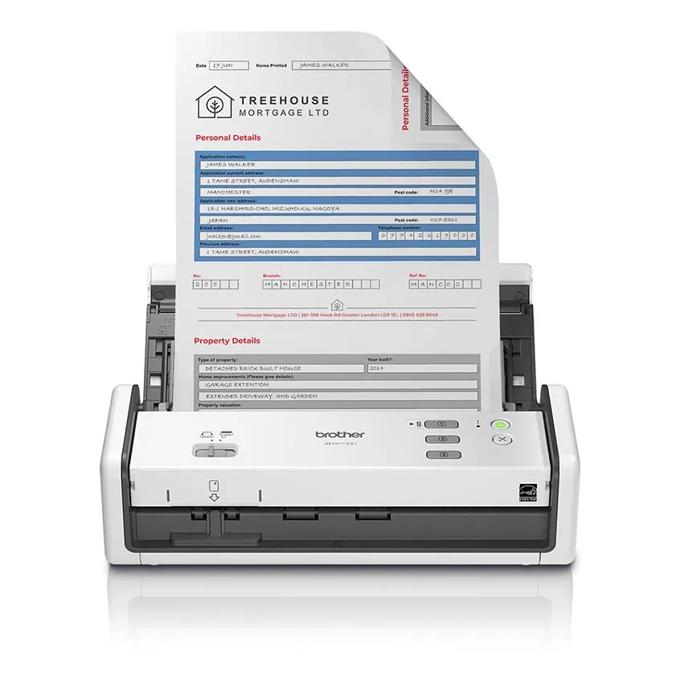 Brother RADS1300 Refurbished Compact Desktop Scanner, , large