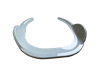 Brother sewing machine bobbin ring with curved metal design for secure thread placement