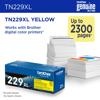 Brother Genuine TN229XLY High Yield Yellow Toner Cartridge, Yellow, small