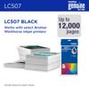 Brother Genuine LC507Y Ultra High Yield Yellow Ink Cartridge, Black, small