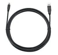 Brother USB cable with Type-A and Type-B connectors for printer connectivity