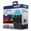 Brother LC4013PK tri-color ink cartridge 3-pack for wireless inkjet printers