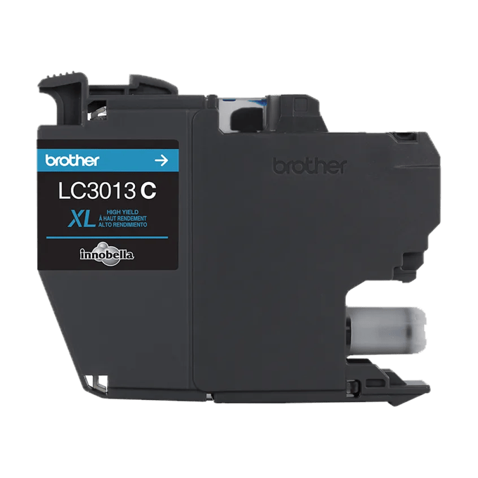 Brother Genuine LC3013C High-yield Cyan Ink Cartridge, Cyan, large