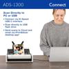Brother ADS1300 Compact Desktop Scanner, , small