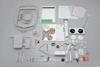 Brother sewing machine accessories including embroidery hoops, presser feet, and needles