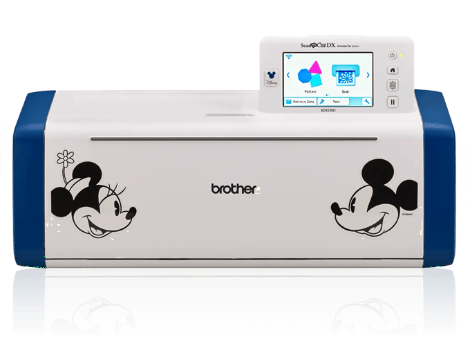 Brother ScanNCut SDX230D electronic cutting machine with Disney edition touchscreen display