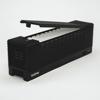 Brother thermal printer with open lid revealing print mechanism and paper slot