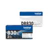 Brother DR830 drum unit and TN830XL high-yield toner cartridge 2-pack bundle