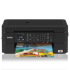 Brother MFC-J491DW wireless all-in-one inkjet printer with color document in output tray