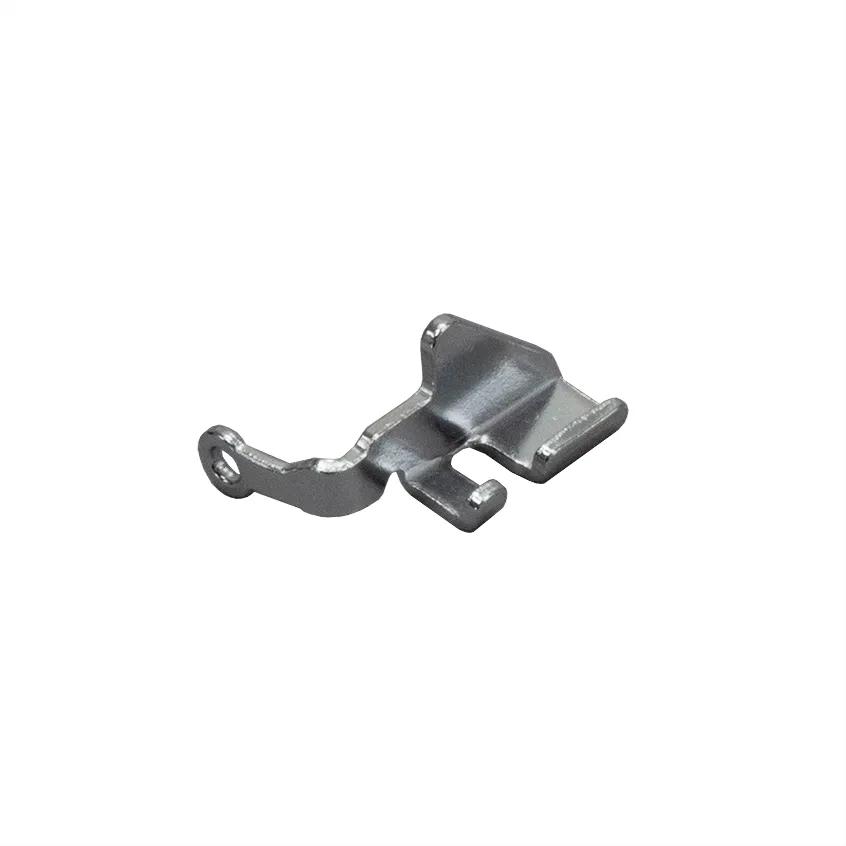 Brother sewing machine presser foot attachment in metallic gray finish
