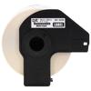 Brother DK-3235 removable white paper label roll in black cartridge