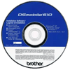 Brother DSmobile 610 installation software CD with scanner drivers and utilities