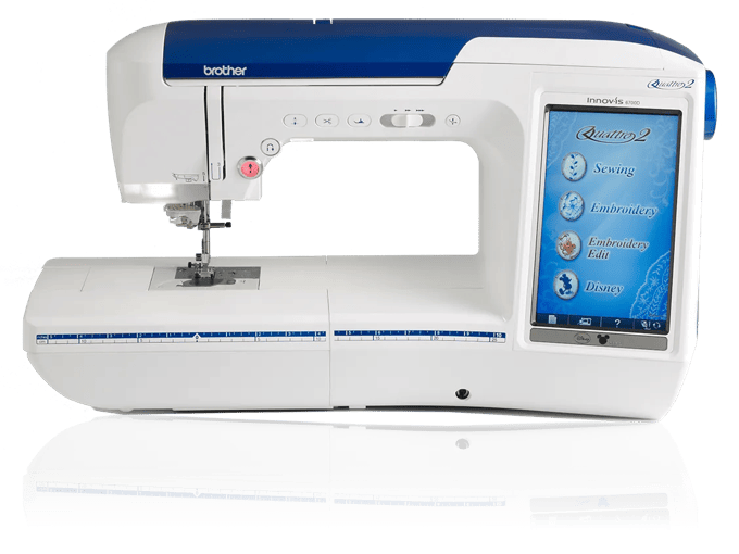 Brother Innov-is NV6700D sewing and embroidery machine with touchscreen display