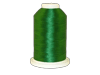 Brother emerald green embroidery thread spool on white background