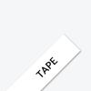 Brother TZe-M231 label tape with black text on matte white background