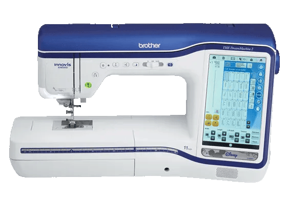 Brother Innov-is XV8550D sewing and embroidery machine with large touchscreen display