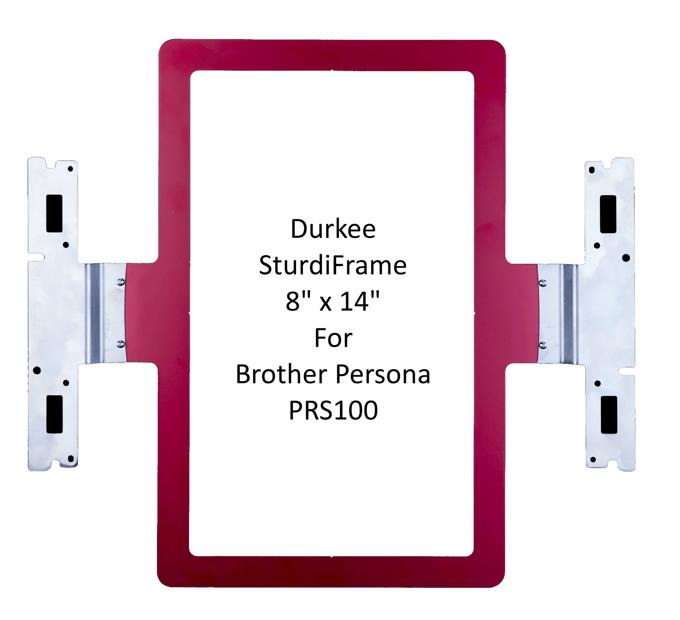 Durkee 8x14 inch embroidery hoop frame for Brother Persona PRS100 machine