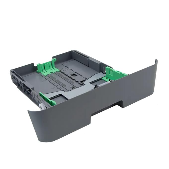 Brother printer paper tray with adjustable guides for multiple media sizes