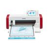 Brother SDX230Di cutting machine with touchscreen and red accents cutting fabric design