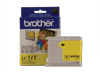 Brother LC51Y yellow ink cartridge with retail packaging for inkjet printers
