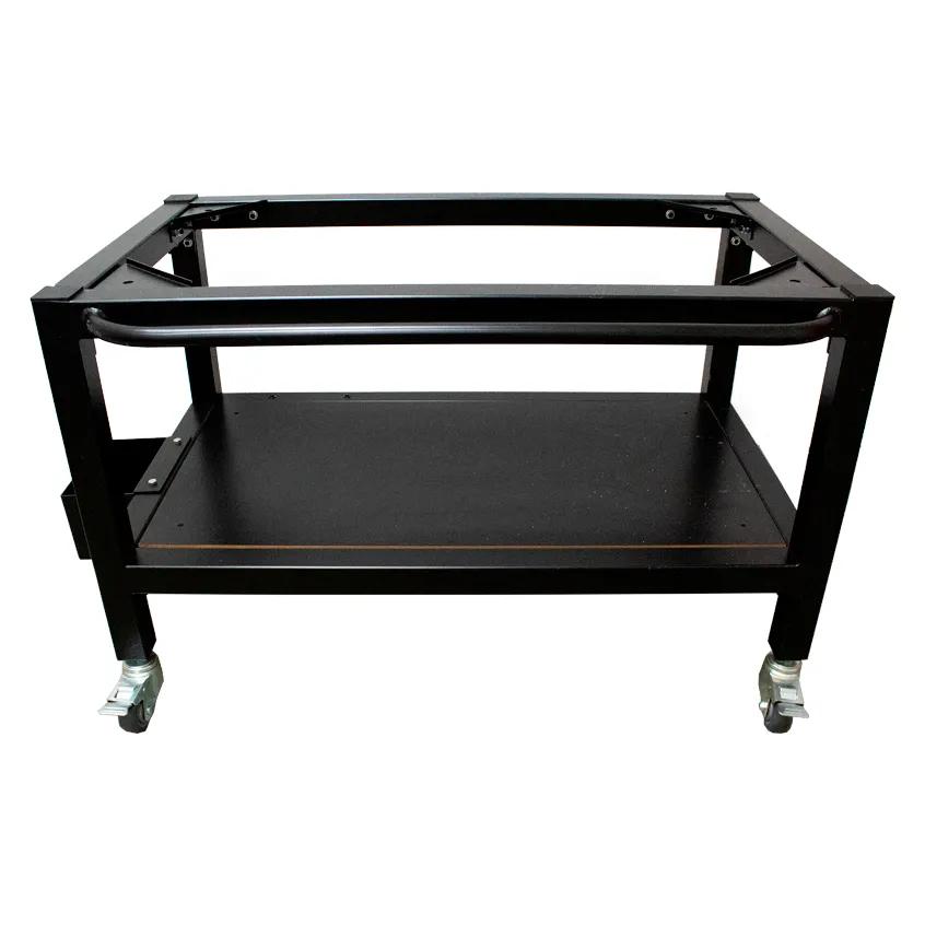 Soporte para impresora Brother GTX con estante de almacenamiento y ruedas con freno