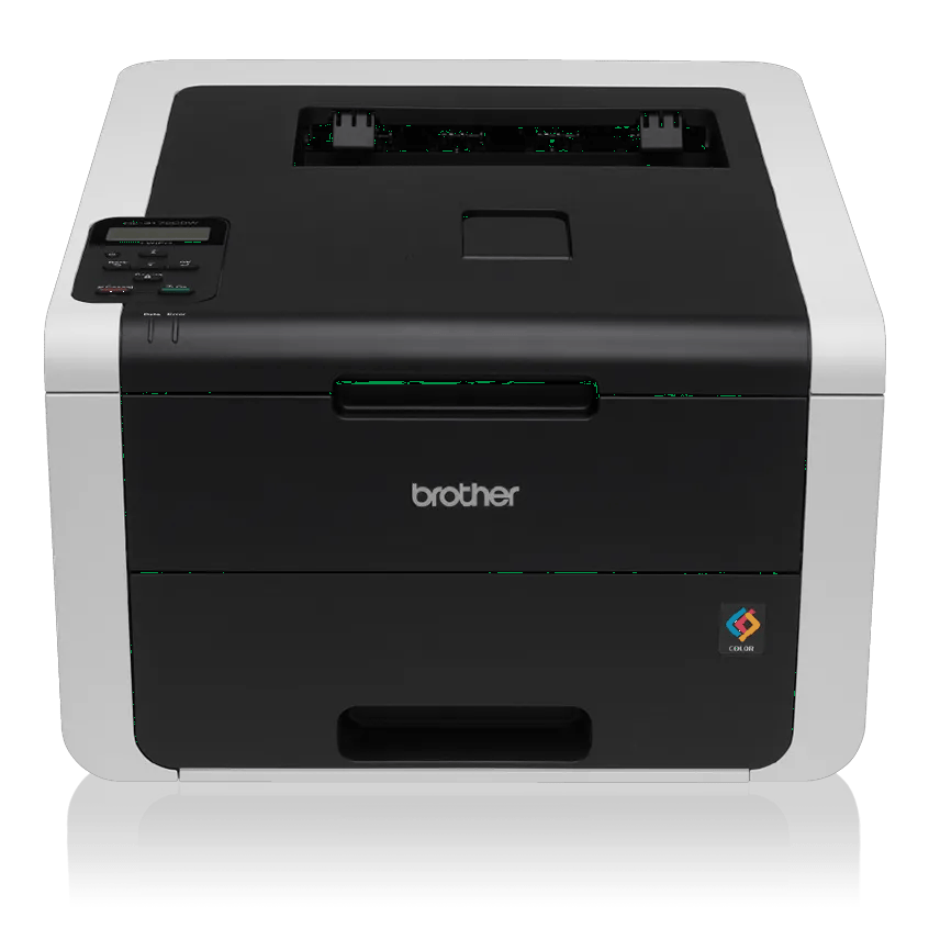 Brother HL3170CDW wireless color laser printer with control panel