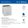 Brother RHLL6210DWT Business Wireless Monochrome Laser Printer with Duplex Printing, Refurbished, , small