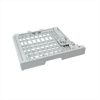Brother printer paper tray with adjustable guides for multiple media sizes