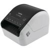 Brother QL-1110NWB wireless label printer with black and white design