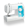 Brother SM1738D sewing machine with Disney Frozen Elsa faceplate in white and turquoise