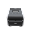 Brother TD-4550DNWB desktop label printer with built-in peeler and control panel
