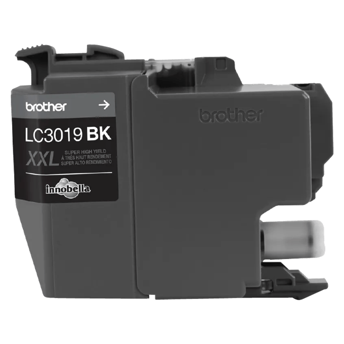 Brother Genuine LC3019BK Super High-yield Black Ink Cartridge, Black, large