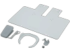 Brother sewing machine accessory kit with table, foot pedal, and knee lifter
