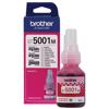 Botella de tinta magenta Brother BT5001M con caja de empaque para impresoras de inyección de tinta